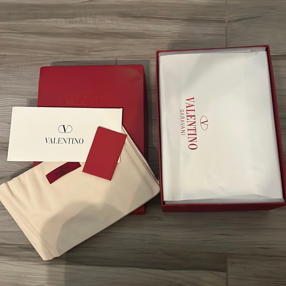 Black Studded Valentino Heels - Picture 1 of 9